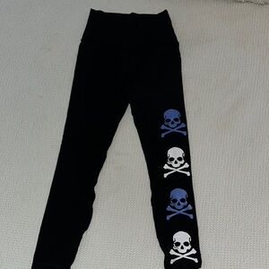 Lululemon align Black Skull Leggings